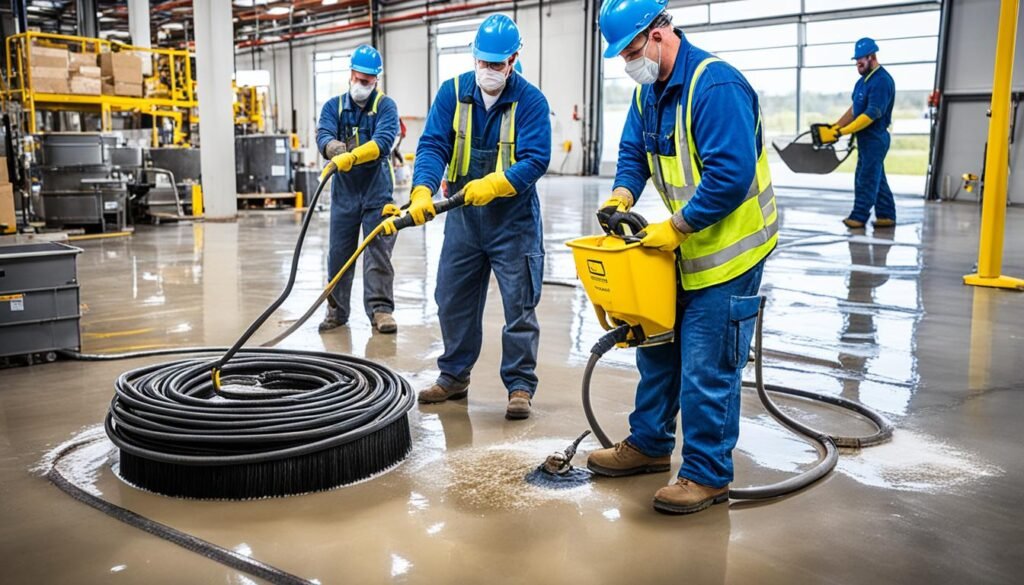 commercial concrete cleaners and degreasers