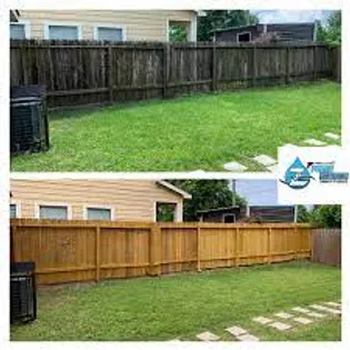 Fence Cleaning and Stain