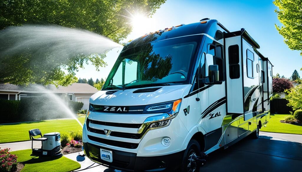 RV roof maintenance with Zeal Power Washing