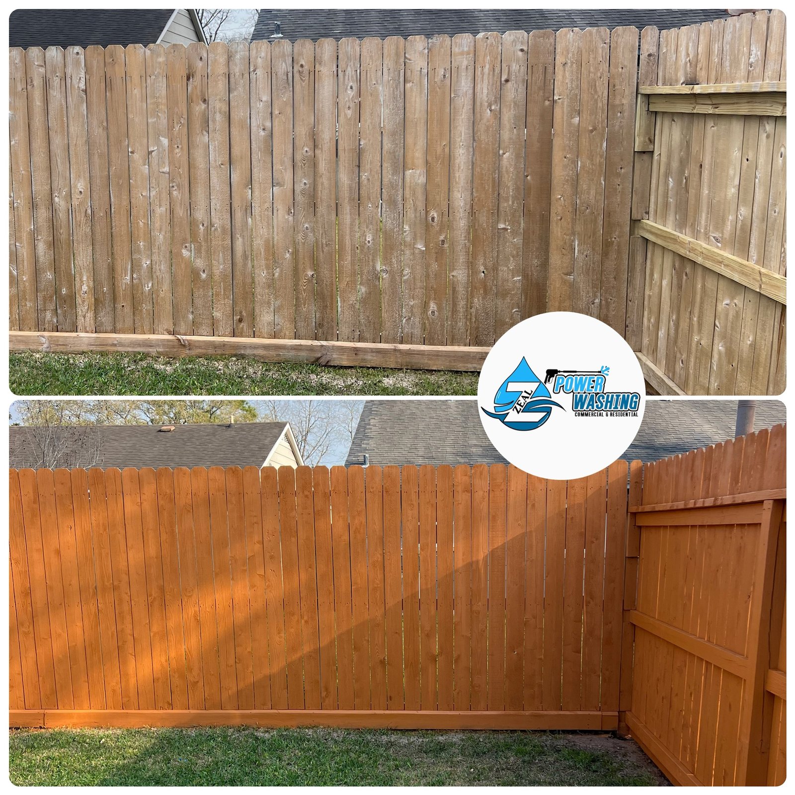 Fence Pressure Washing