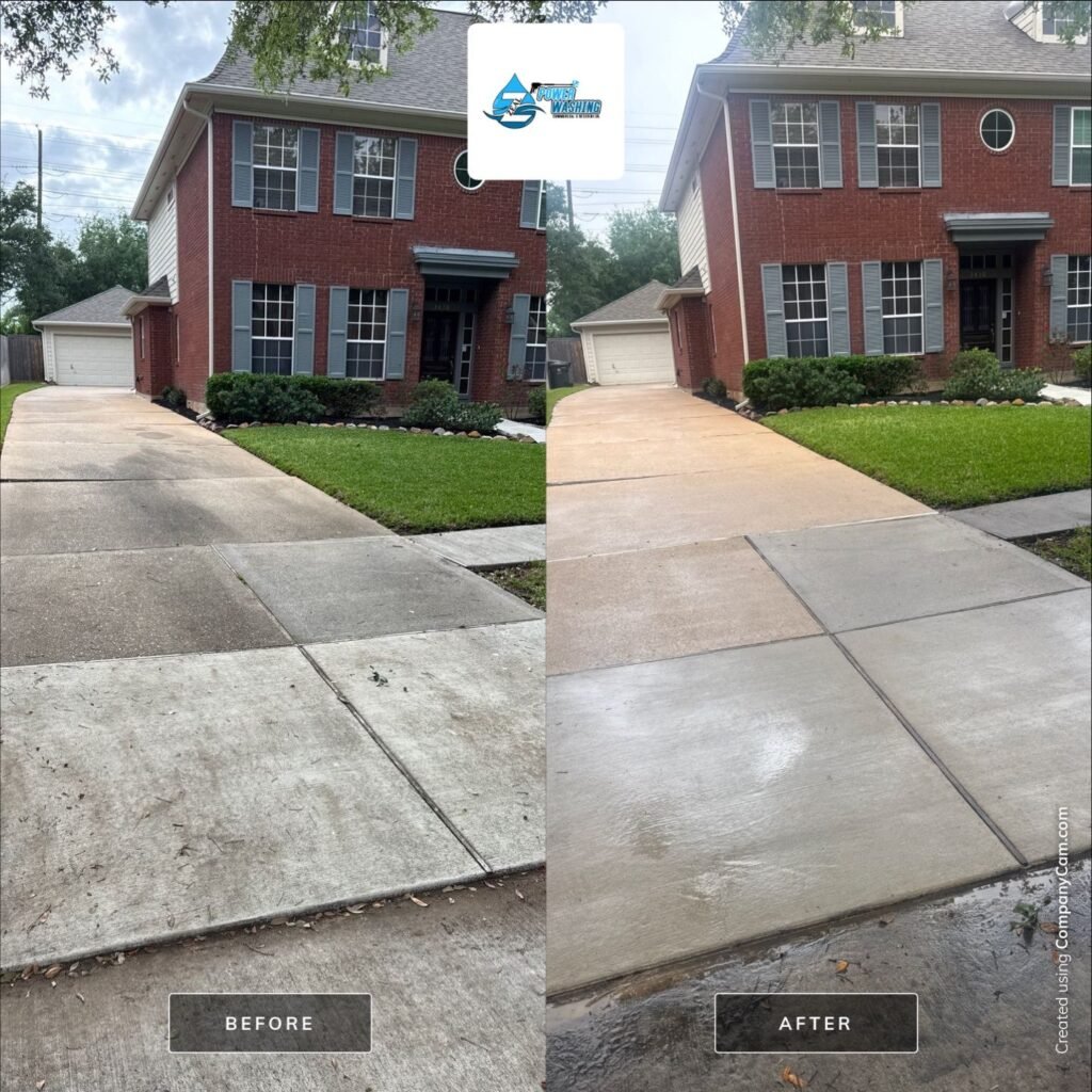 Concrete cleaning